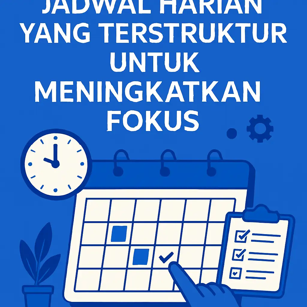 Cara Membuat Jadwal Harian yang Terstruktur untuk Meningkatkan Fokus